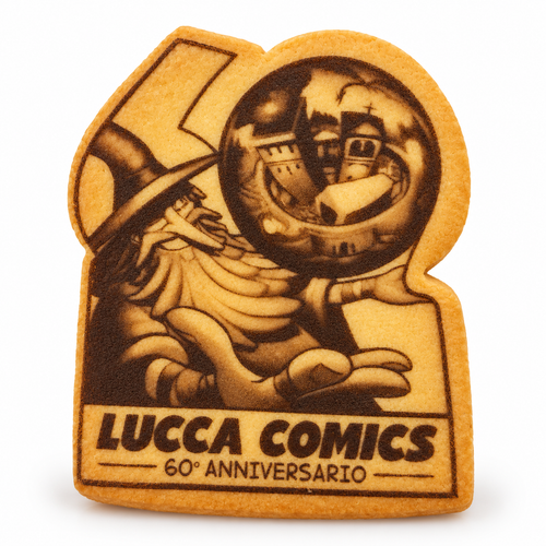 Biscotto commemorativo · Lucca Comics 60° anniversario