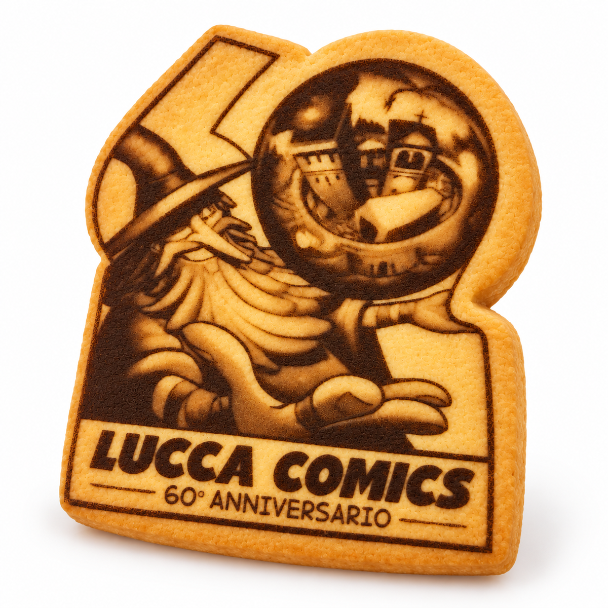 Biscotto commemorativo · Lucca Comics 60° anniversario