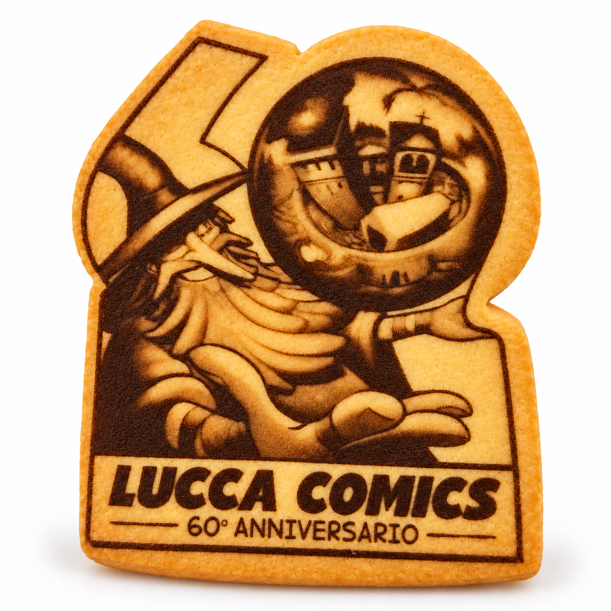 Biscotto commemorativo · Lucca Comics 60° anniversario