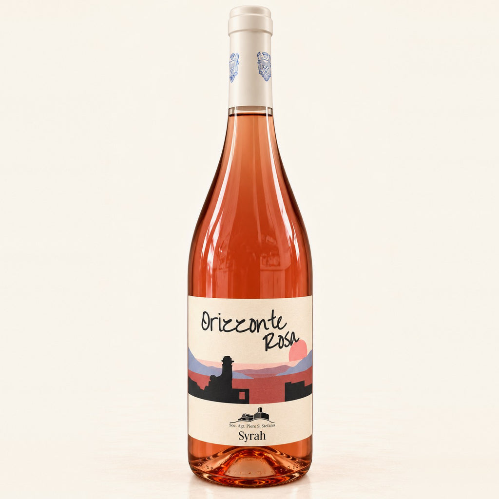 Orizzonte Rosa 2024 di Pieve Santo Stefano: bottiglia, etichetta frontale