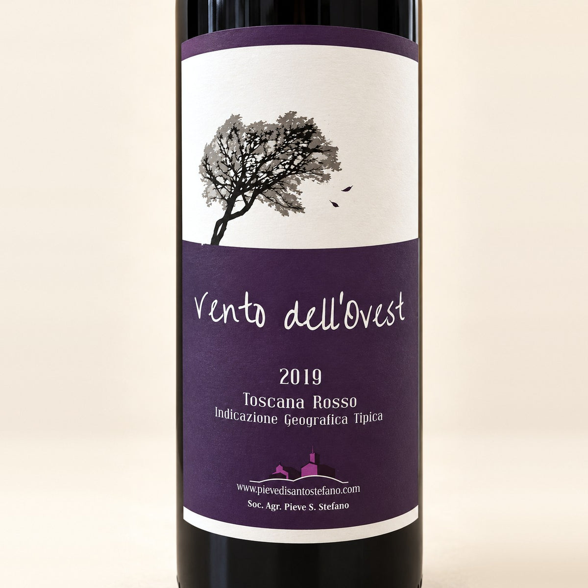 Vento dell'Ovest 2019 di Pieve Santo Stefano: dettaglio dell'etichetta